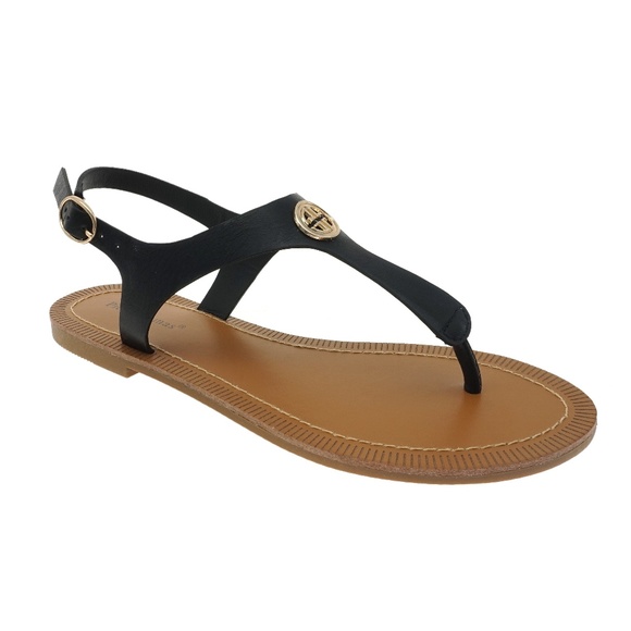 Pierre Dumas Women's Colored Flat Sandals - Picture 1 of 5